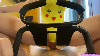 Cum in my pikachu assistant