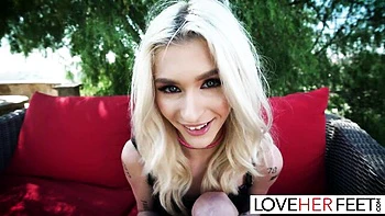 Foot fetish action with pretty Emma Rosie and Rosie from Love Her Feet