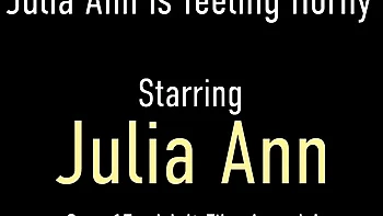 Feet trailer with temperament Julia Ann from Julia Ann Live