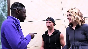 Hotwife Elissen Sweet Takes a BBC in Ass