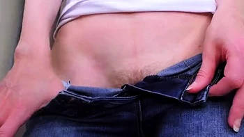 Blonde MILF Barefoot Jacks Off in Degrading Denial