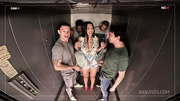 Stuck Elevator, Nuria Millan, 4on1, ATM, Balls Deep, DAP, Extreme