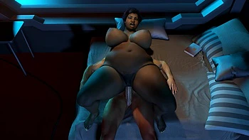 Black BBW MILF Can't Get Enough Cock