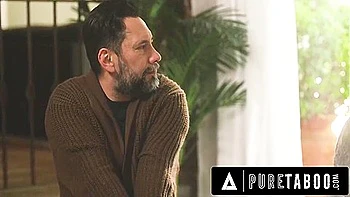 Stressed Avery Jane Submits To Creepy Neighbors Perverse Demand To Keep Her