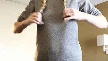 Lovely Blonde With Tight Pussy Masturbate Solo