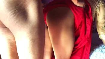 Nepali girl in saree hard fucked and creampied - Big tits homemade sex