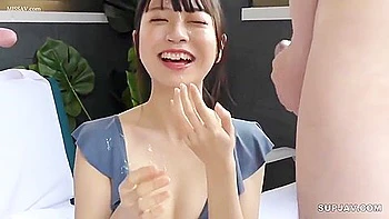 Cute Japanese Girl In Bukkake