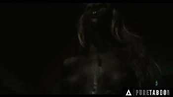 Big Tits Ashley Lane as Krampus Fucks Tommy Pistol's Hard Cock Rough on Christmas