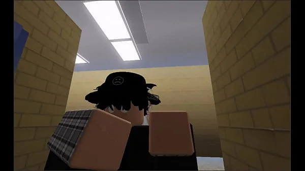 Submissive teacher gets fucked by students (roblox porn)