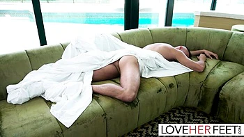 Rosy Rachael Cavalli - foot porn movie - Love Her Feet