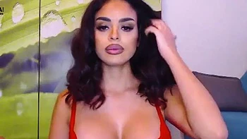 Big Tits Babe Strips Solo for Fansly