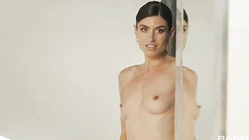 An awesome doggy style fuck with a beautiful brunette Julia Roca