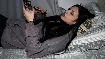 Knock Knock Club: My Girlfriend Watches Villa Andersons Fuck - Big Ass Latina Teen Blowjob & Cowgirl Riding