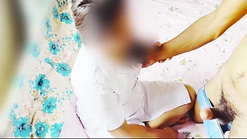 Indian Brunette Nurse Gets Fucked First Time By Patient