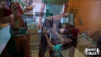 Tony Rubino, Raven Redmond And Alice March - Two Naughty Teens 18+ Share A Hotdog