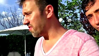 Outdoor Gang Bang DP with Donna Bell & Cathy Heaven - First Time Double Penetration Sex