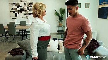 MILF Elara Elis 62 Fucks Young Friend Hardcore Blowjob Doggy Style Facial Cum