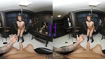 PURITYVR: Ariane Kimiko chupando en POV caliente