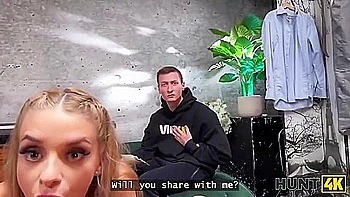 Blonde Czech Naomi Loves Cuckold POV Fuck