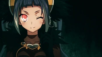 Pin-up tetona chupa pezones y folla con los ojos vendados