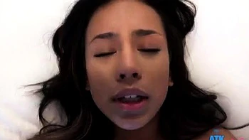 ATK Girlfriends Teen Ebony BJ & Handjob POV