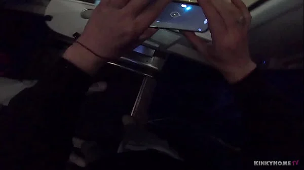 Fucked a stranger girl in the mouth on the train