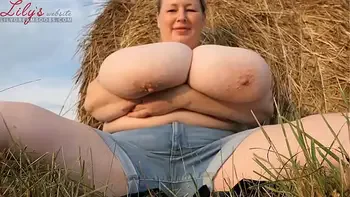 Voluptuous farmgirl