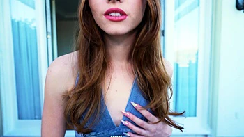 Skinny Redhead Myra Fucks Herself with BBC Fantasy