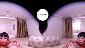 Japanese POV Blowjob with Cowgirl Handjob