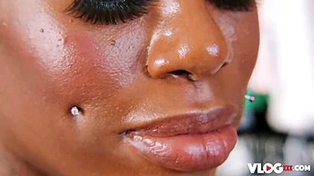 Michael Fly Sucks Big Cock in Ebony Tease