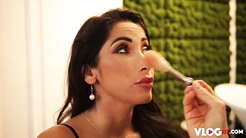 Busty Max Dior Sucks Big Cock in Latex