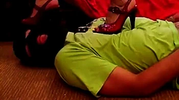 Mature Fetish Handjob With Heels