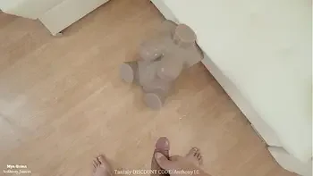 My husband fucking his Tantaly Doll Britney - ass fuck - piss play