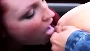 Milena's Big Natural German Tits Lactating