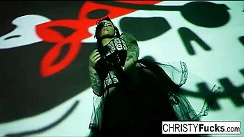 Christy The Pirate Fucks Her Tight Wet Pussy