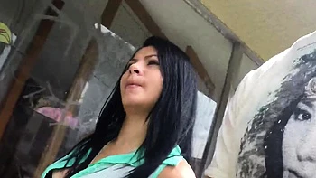 Amateur Latina Slut Fucked Doggy POV