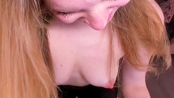 Blonde Pantyhose Babe Solo Masturbation