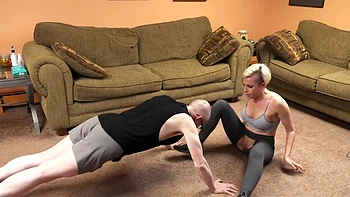 Kyla Keys and Alison Bloom share Logan’s cock in pov