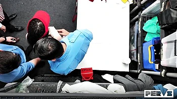 Pixie Smalls and Juan Largo Hardcore Gangbang