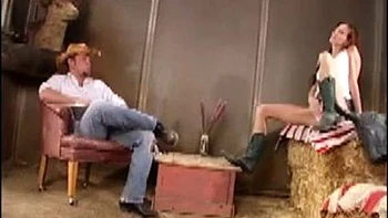 Pigtailed Redhead Tiffany Rides Big Cock Missionary