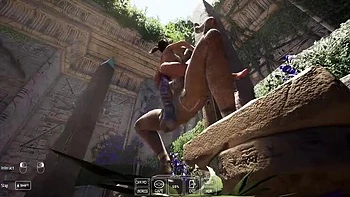 Lara Croft mit fetten Titten wird anal gefickt - 3D Hentai