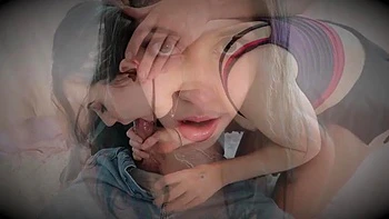 Amatrice canon fait une chaude fellation