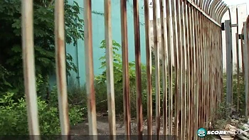 Sunny Dee's Big Tits and Ass Get Masturbated in Car