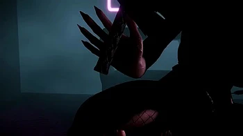 Zorra asiática 3D gordita follada duro por su amo