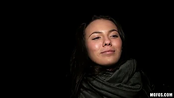 Vanessa Decker’s Big-Tits Euro Babe Sucks Cock in Car POV