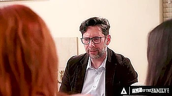 Blonde & Brünette FFM Dreier mit Deepthroat