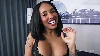 Kona Jade Squirts While Getting Fucked and Sucking Cock