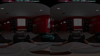 Jasmine VR chupando y montando a cuatro patas