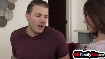 OhFamilyPies.com - Game of truth or dare with two teens Aria Valencia and horny Maya Woulfe