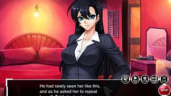 Taimanin Asagi réincarnée baise hardcore et éjaculation